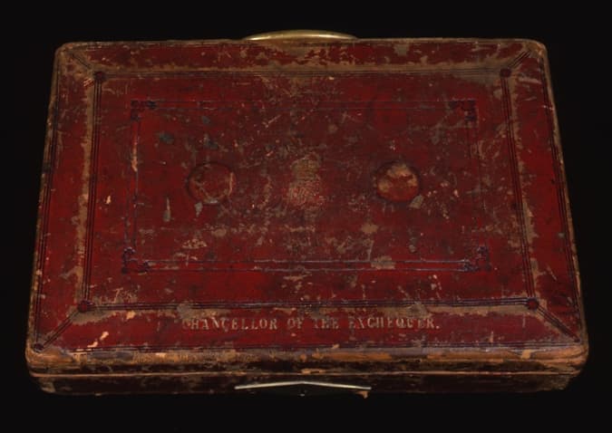 The Chancellor's red Budget box